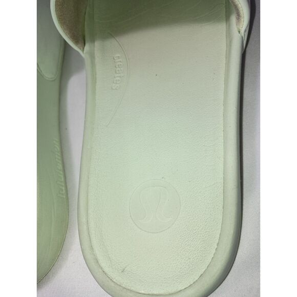 LULULEMON: Green Restfeel Slide, Women's Size 8 - Picture 4 of 6